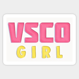 VSCO GIRL / Paper Cutout Style Design Sticker